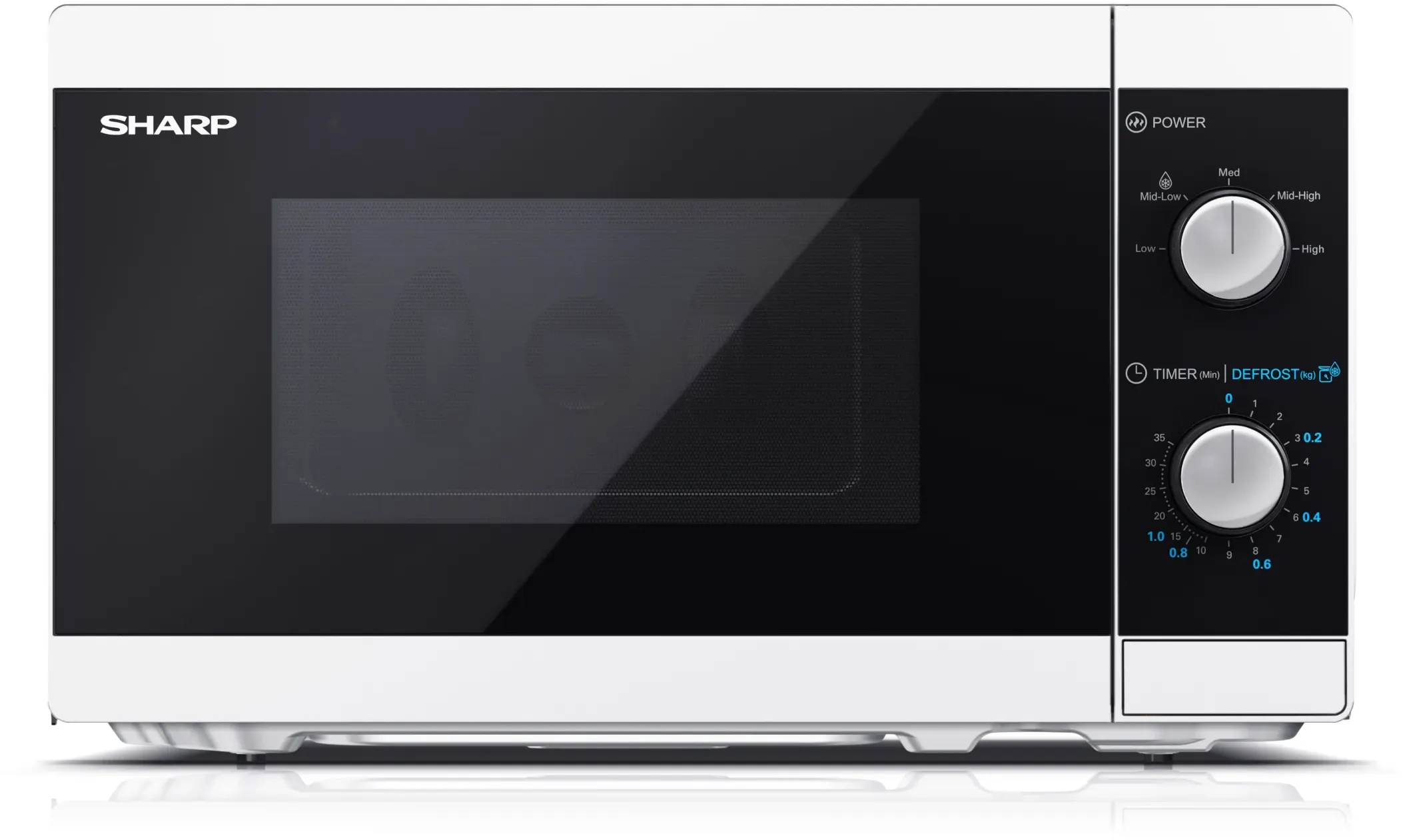 Мікрохвильова піч Sharp YC-MS01E-W в інтернет-магазині, головне фото
