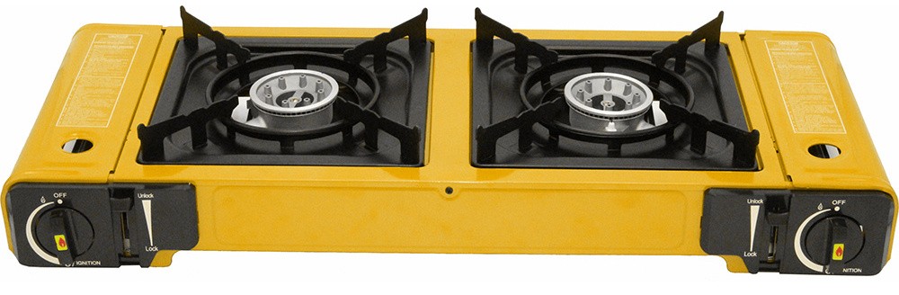 SIGMA двухконфорочная с пьезоподжигом и адаптером Comfort 2903461