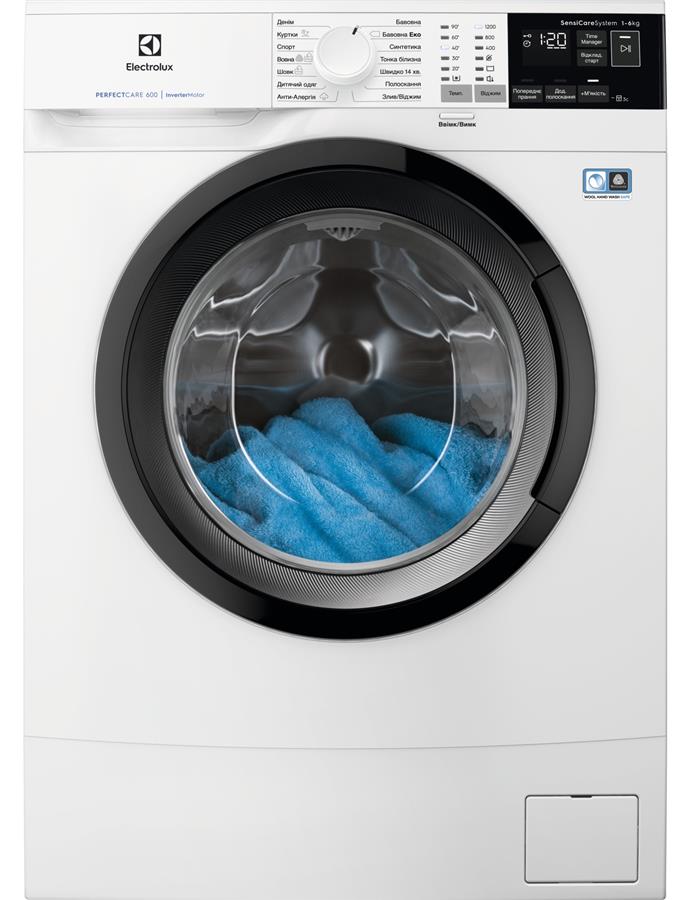 Інструкція пральна машина Electrolux EW6S426BUI