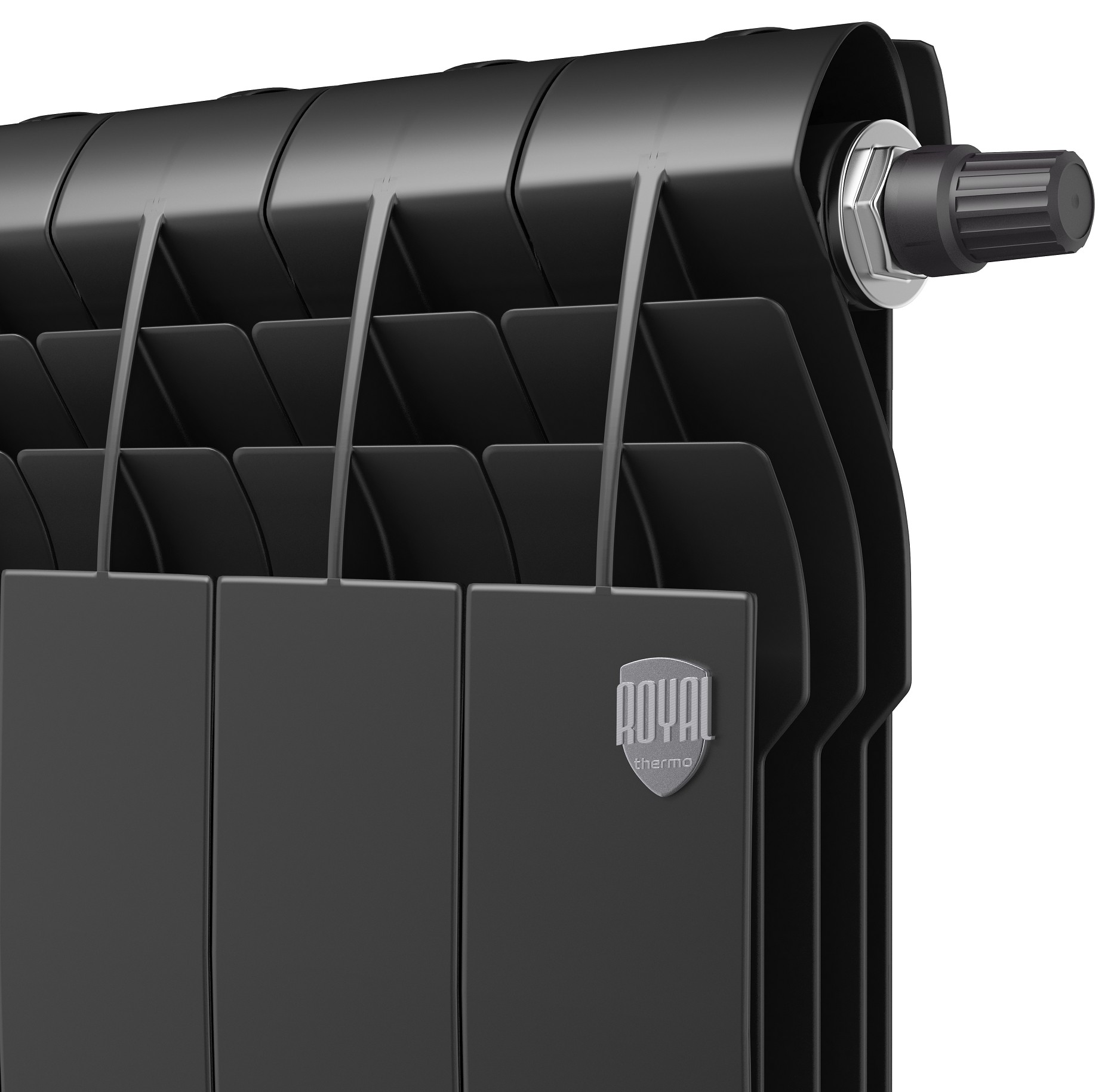 в продаже Радиатор для отопления Royal Thermo BiLiner 350 /Noir Sable VR - 10 секций - фото 3