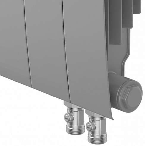 в продаже Радиатор для отопления Royal Thermo BiLiner 350 /Silver Satin VR - 10 секций - фото 3
