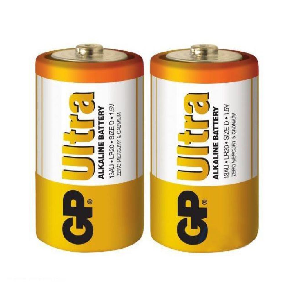 Батарейка Gp D GP Ultra LR20*2 (13AU-U2) ціна 285.00 грн - фотографія 2