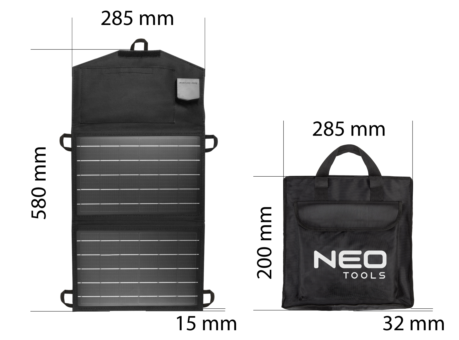Neo Tools 90-140 Габаритні розміри