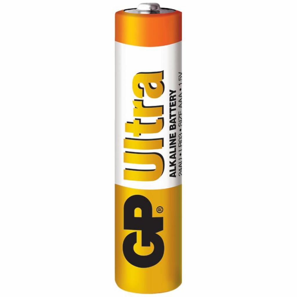 Батарейка Gp AAA LR03 Ultra Alcaline*1 (24AU-UR5) ціна 44 грн - фотографія 2