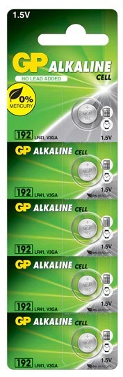 Цена батарейка Gp AG3 (192-U10, LR41) в Луцке