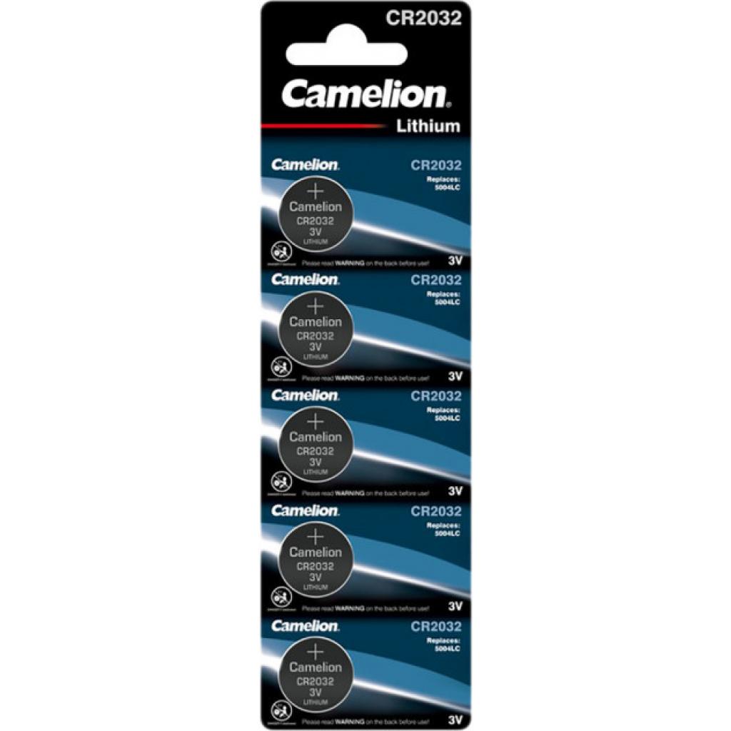 Батарейка Camelion CR 2032 Lithium*5 (CR2032-BP5) в интернет-магазине, главное фото