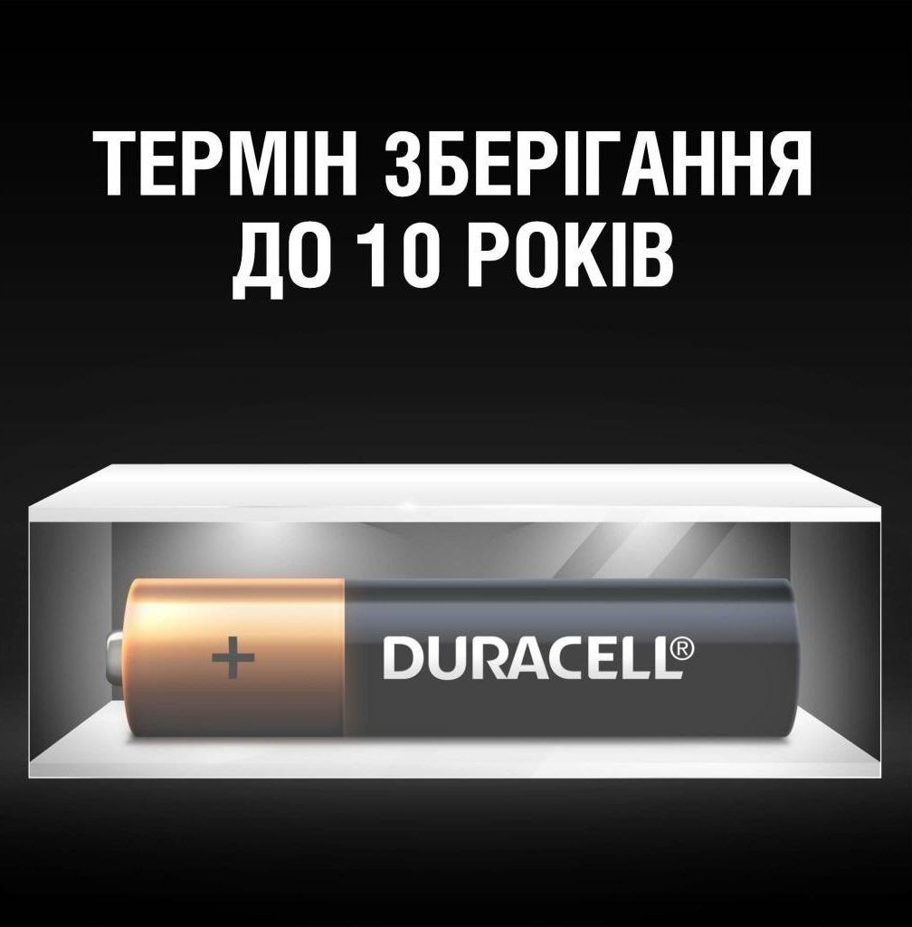 Батарейка Duracell AAA MN2400 LR03 (плакат 2*10) * 20 (5011646) відгуки - зображення 5