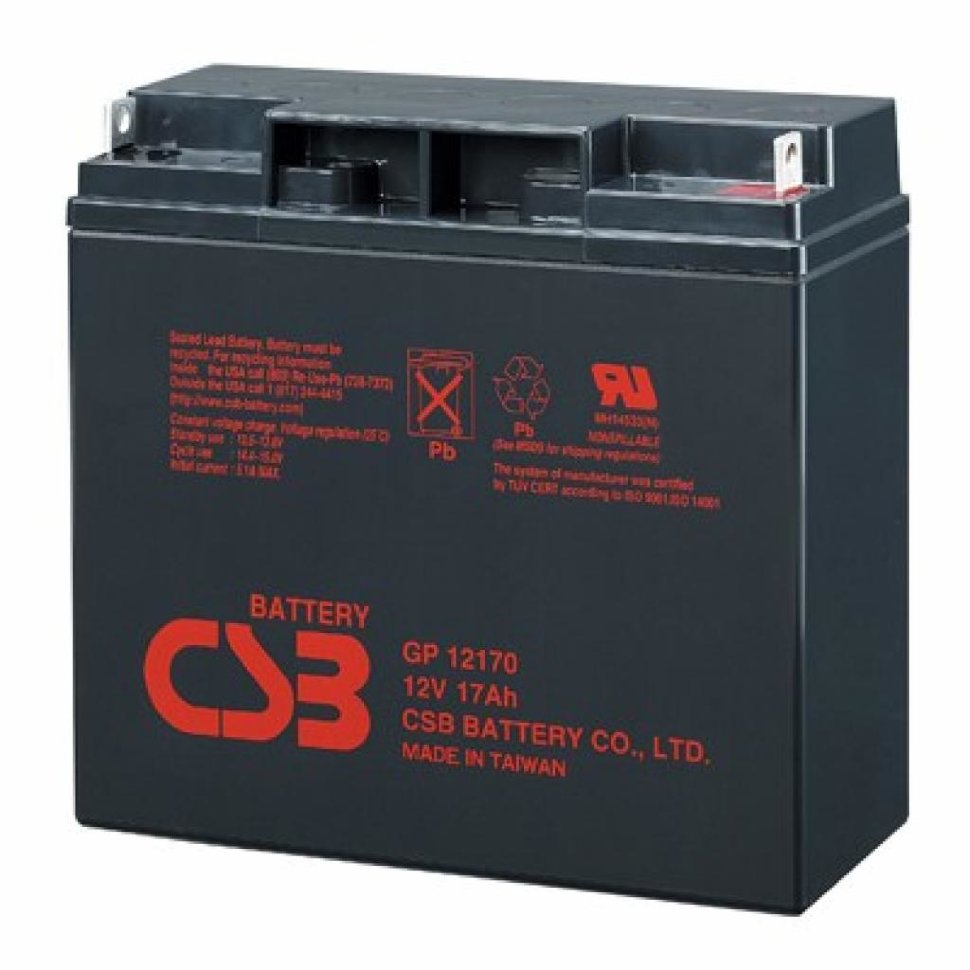 Аккумуляторная батарея CSB 12V 17 Ah (GP12170B1/ V3) в интернет-магазине, главное фото