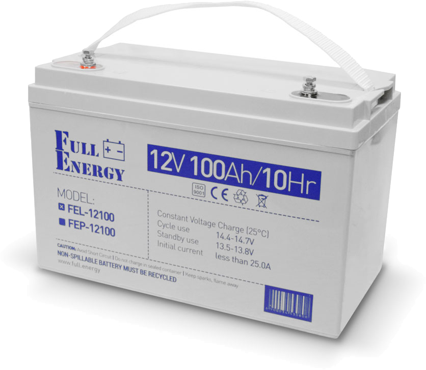 Акумуляторна батарея Full Energy 12V 100Ah (FEL-12100) ціна 9024 грн - фотографія 2
