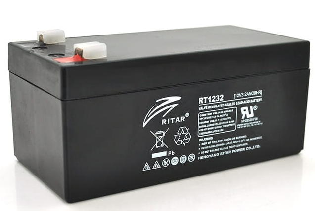 Аккумуляторная батарея Ritar AGM RT1232, 12V-3.2Ah (RT1232) в интернет-магазине, главное фото