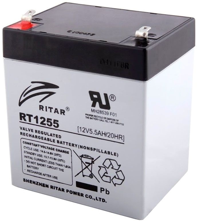 Ritar AGM RT1255, 12V-5.5Ah (RT1255)