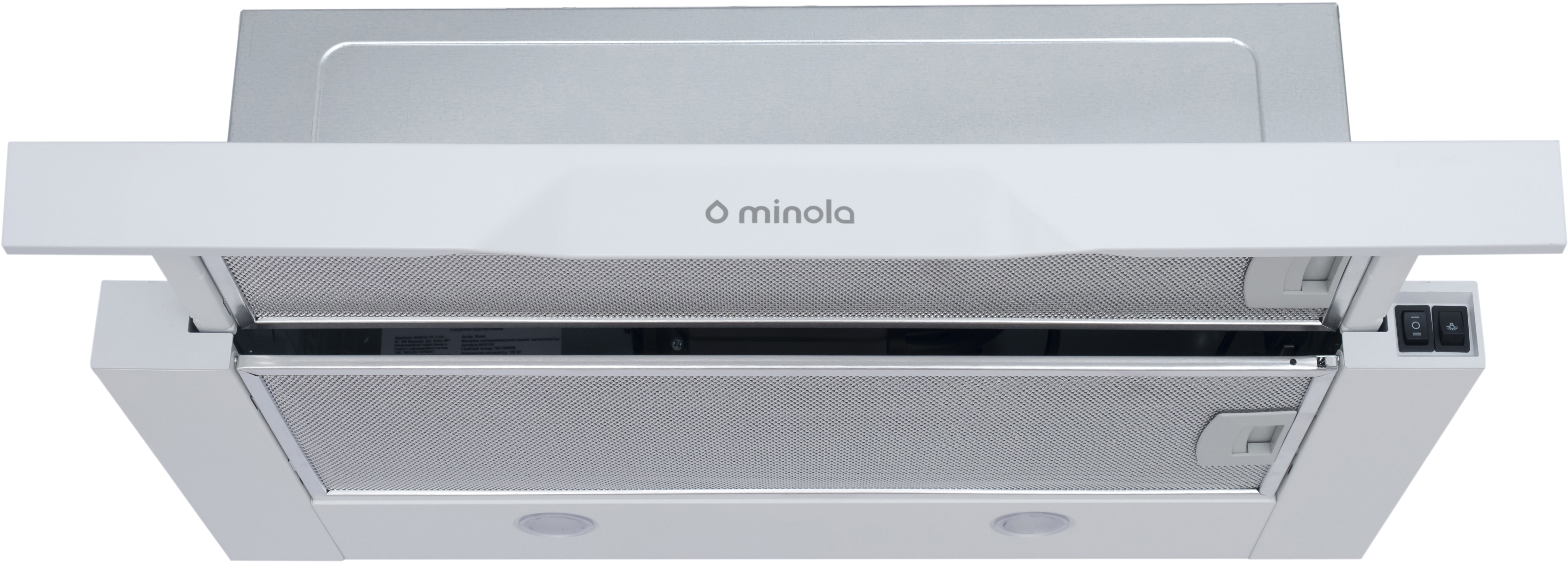 Вытяжка Minola встраиваемая Minola MTL 6222 WH 700 LED
