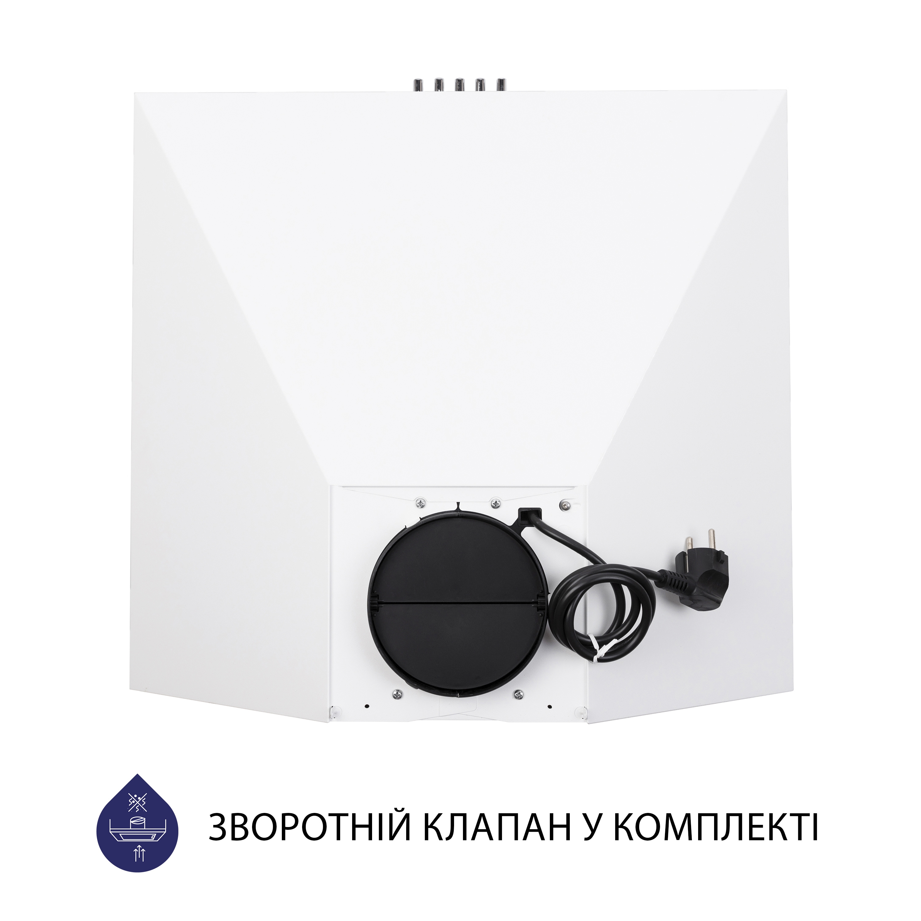 Витяжка кухонна купольна Minola HK 5212 WH 700 LED характеристики - фотографія 7