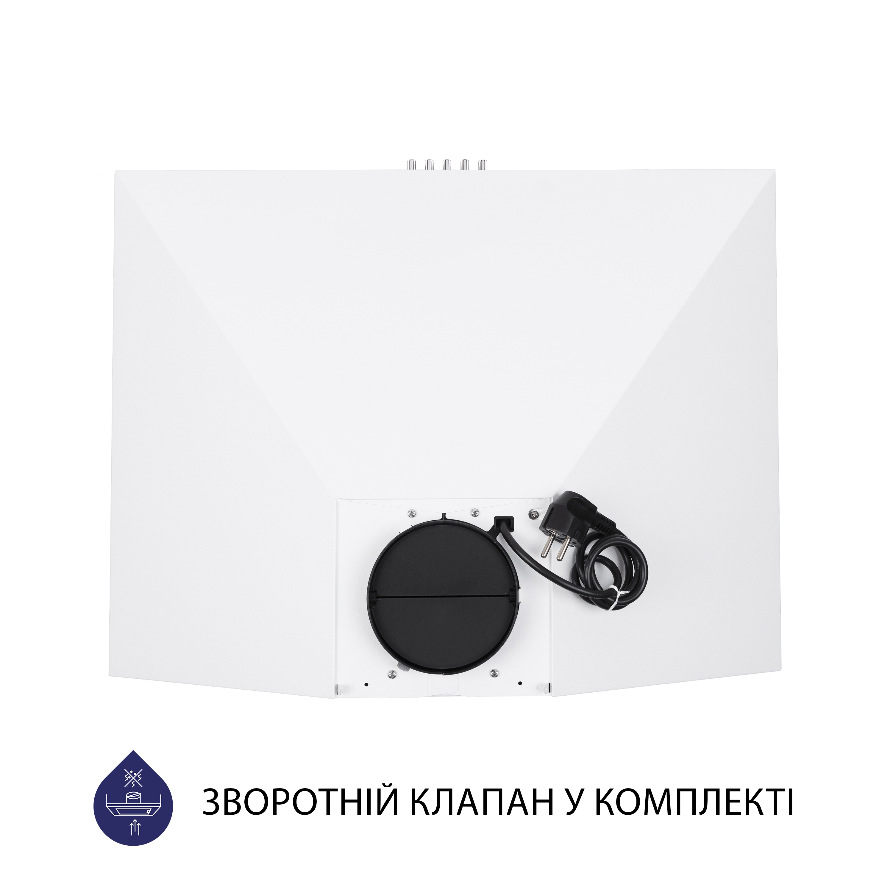 Витяжка кухонна купольна Minola HK 6212 WH 700 LED характеристики - фотографія 7