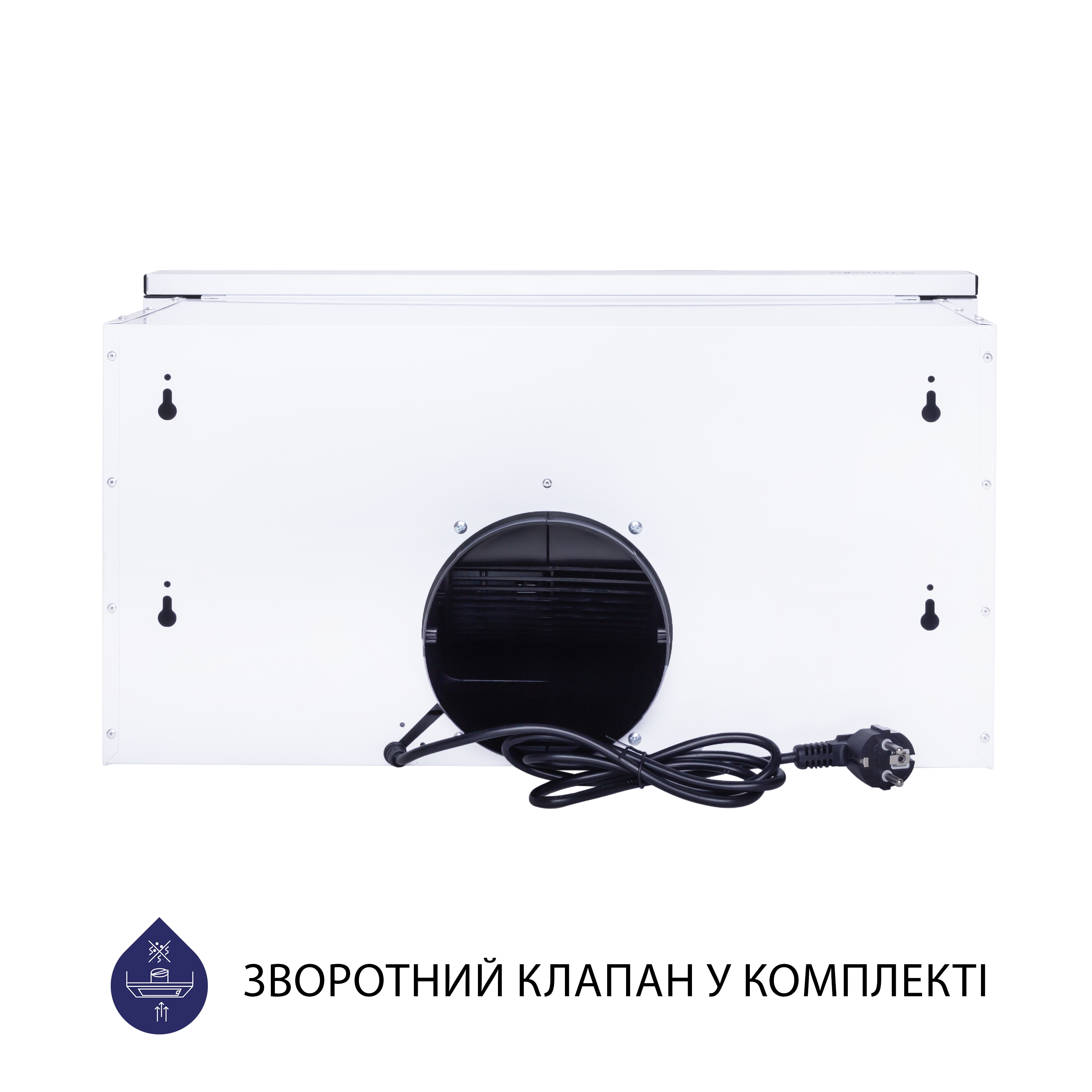 Витяжка кухонна телескопічна Minola HTL 5714 WH 1100 LED зовнішній вигляд - фото 9