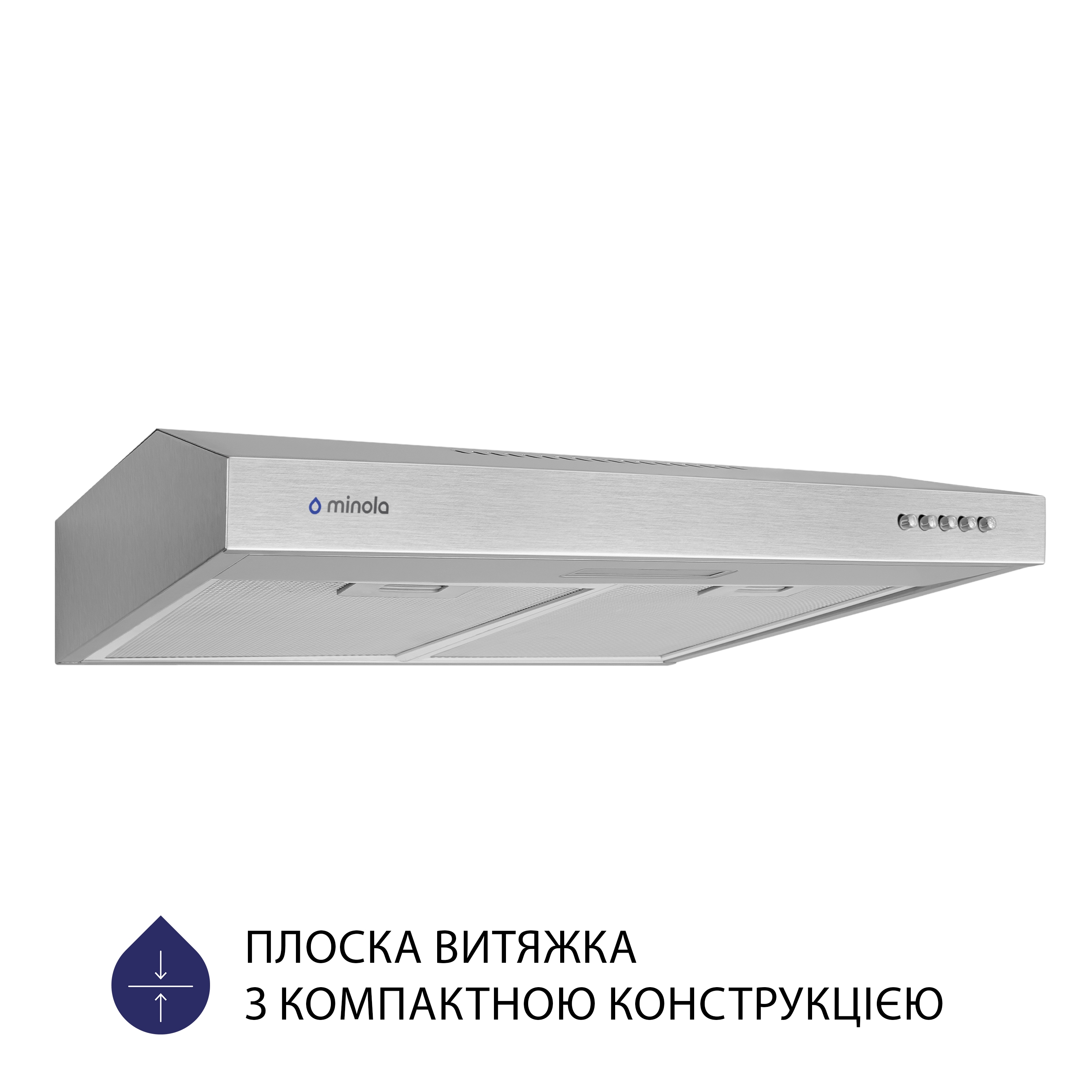 Витяжка кухонная плоская Minola HPL 513 I цена 0 грн - фотография 2