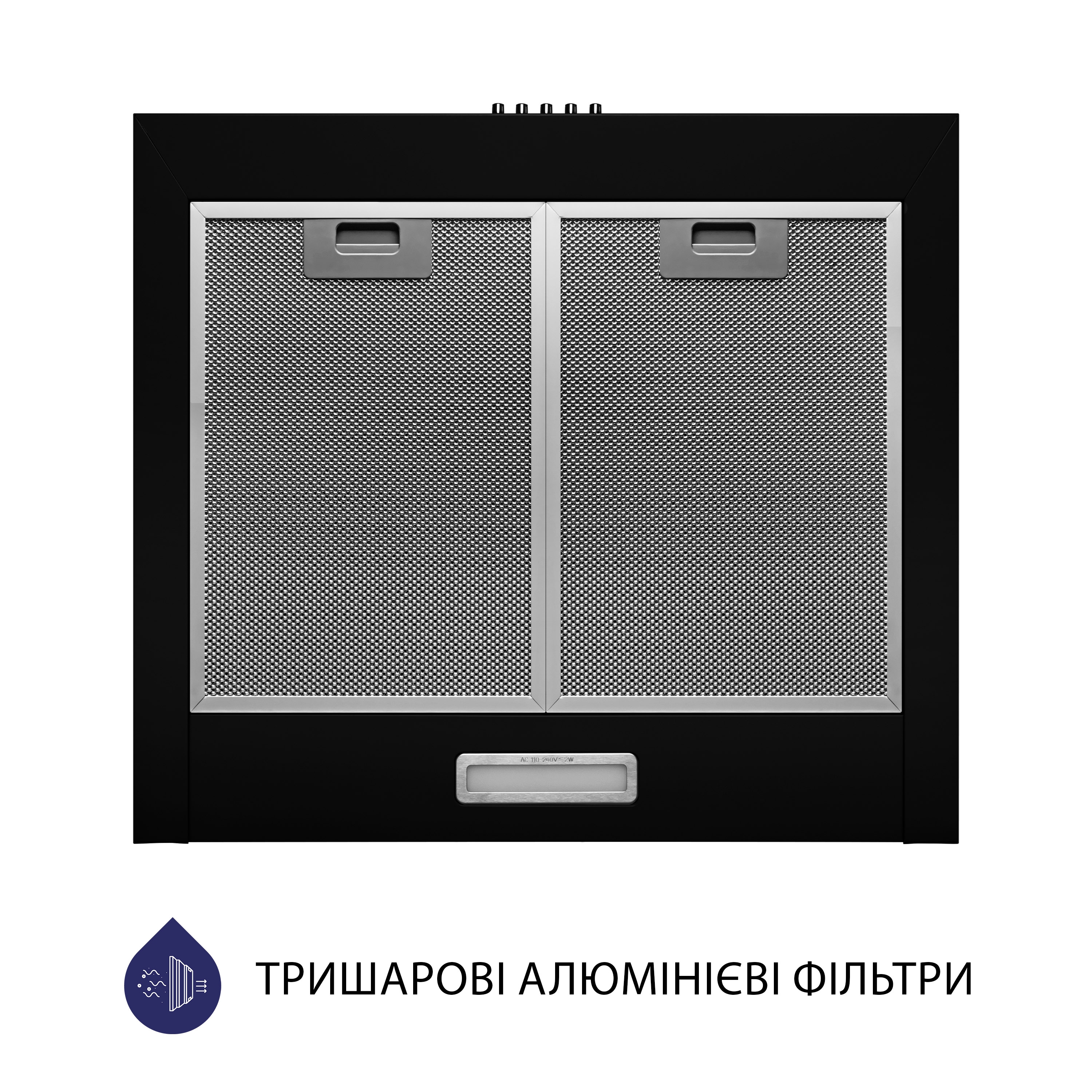 Витяжка кухонная купольная Minola HK 5214 BL 700 LED отзывы - изображения 5