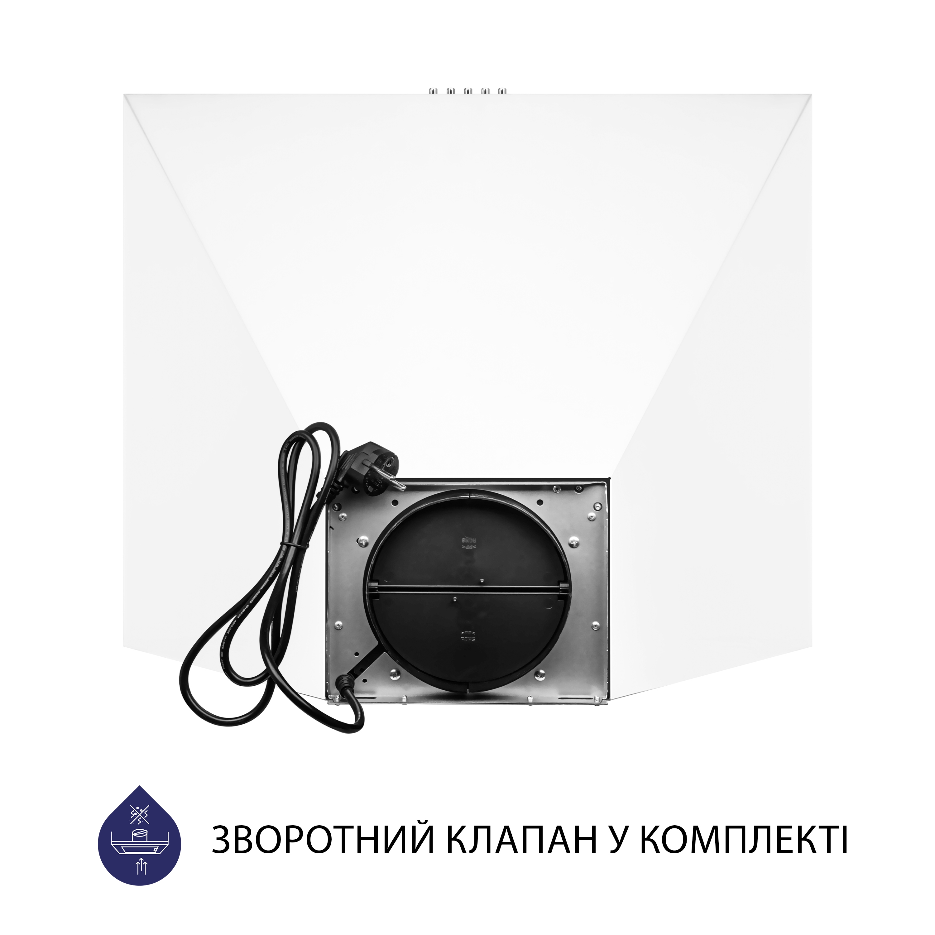 Витяжка кухонна купольна Minola HK 6614 WH 1000 LED характеристики - фотографія 7