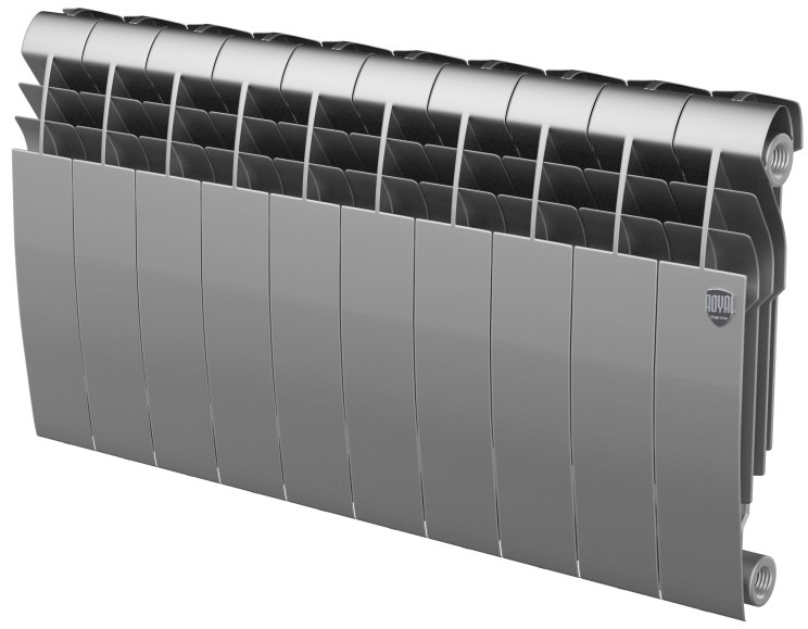 Royal Thermo BiLiner 350 /Silver Satin - 10 секцій (HC-1345188)