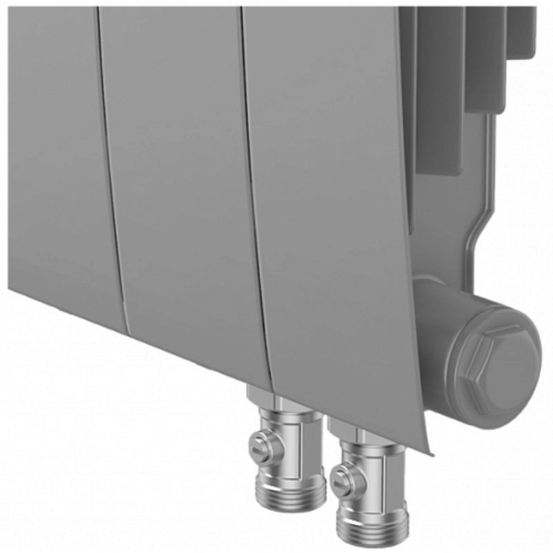 в продаже Радиатор для отопления Royal Thermo BiLiner 350 /Silver Satin VR - 8 секций (HC-1346246) - фото 3