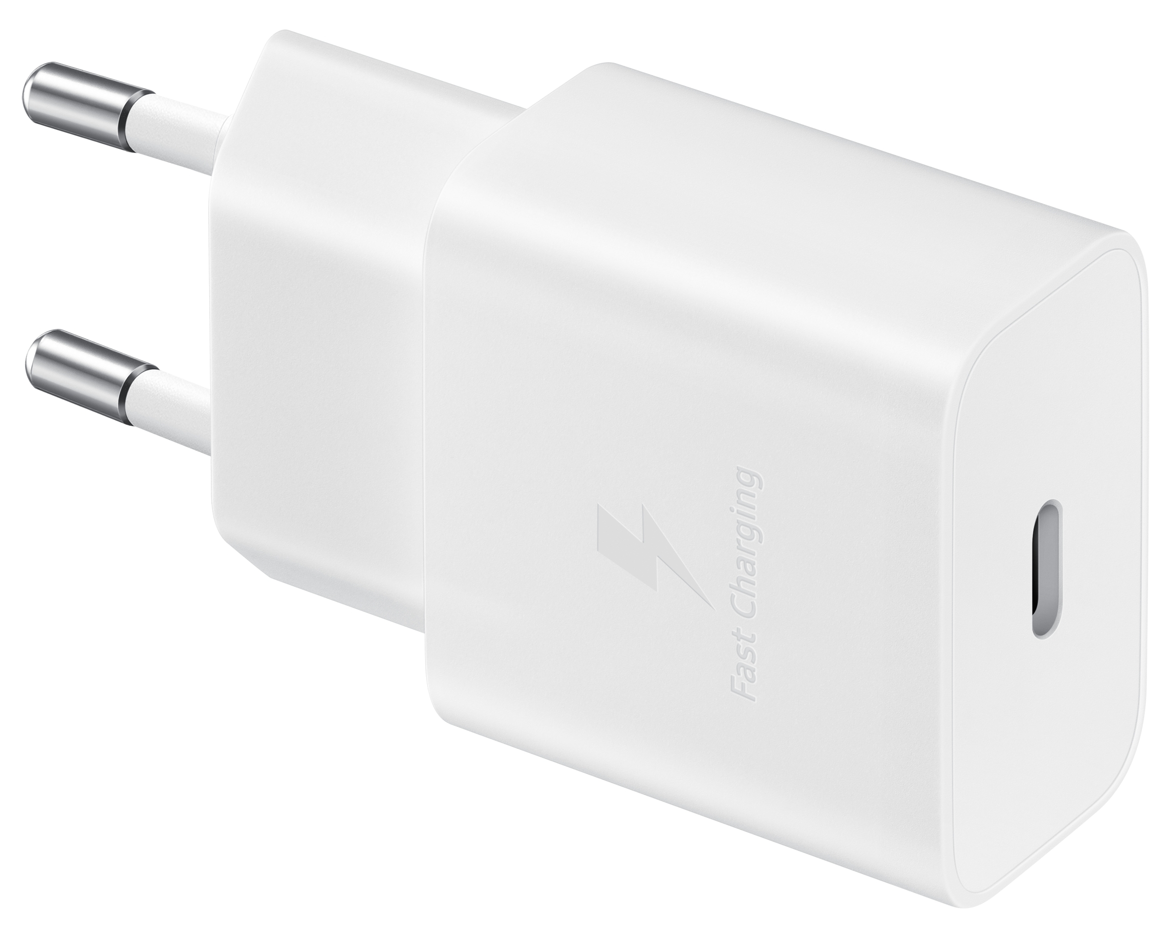 Мережевий зарядний пристрій Samsung 15W Power Adapter (w/o Cable) - White (EP-T1510NWEGRU) в інтернет-магазині, головне фото