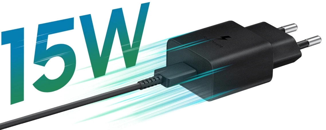 Сетевое зарядное устройство Samsung 15W Power Adapter Type-C+Cable Black (EP-T1510XBEGRU) инструкция - изображение 6