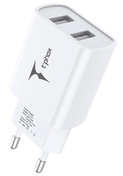 продаємо T-phox TC-224 Pocket Dual USB (White) в Україні - фото 4