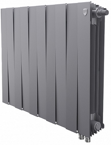 Радиатор для отопления Royal Thermo PianoForte VD 500/Silver Satin - 10 секций (HC-1355196)