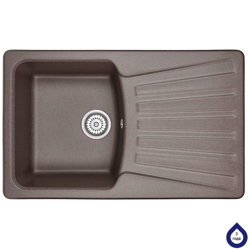 Кухонна мийка Minola MPG 1150-80 Еспрессо ціна 5223 грн - фотографія 2