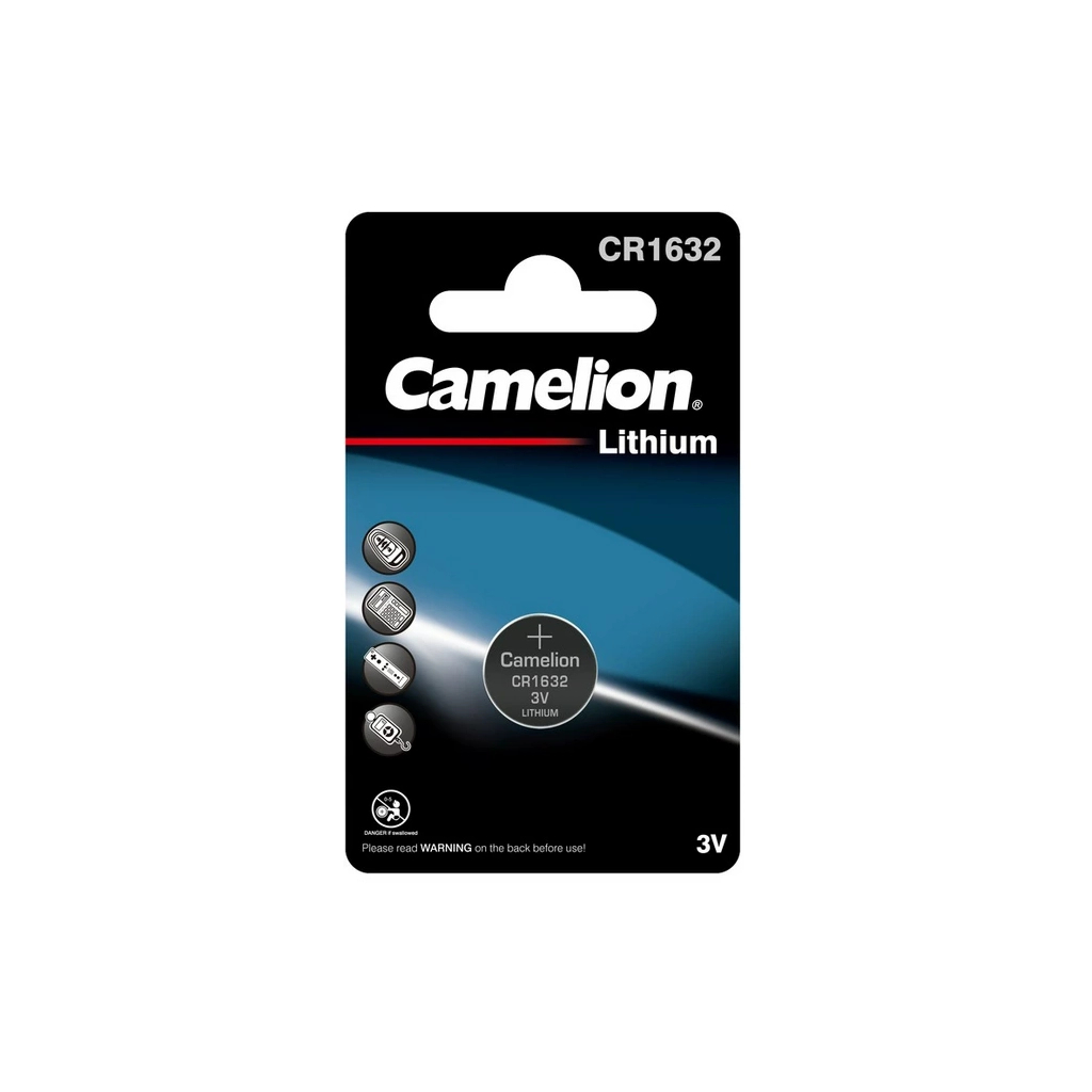 Батарейка Camelion CR 1632 Lithium*1 (CR1632-BP5) в інтернет-магазині, головне фото