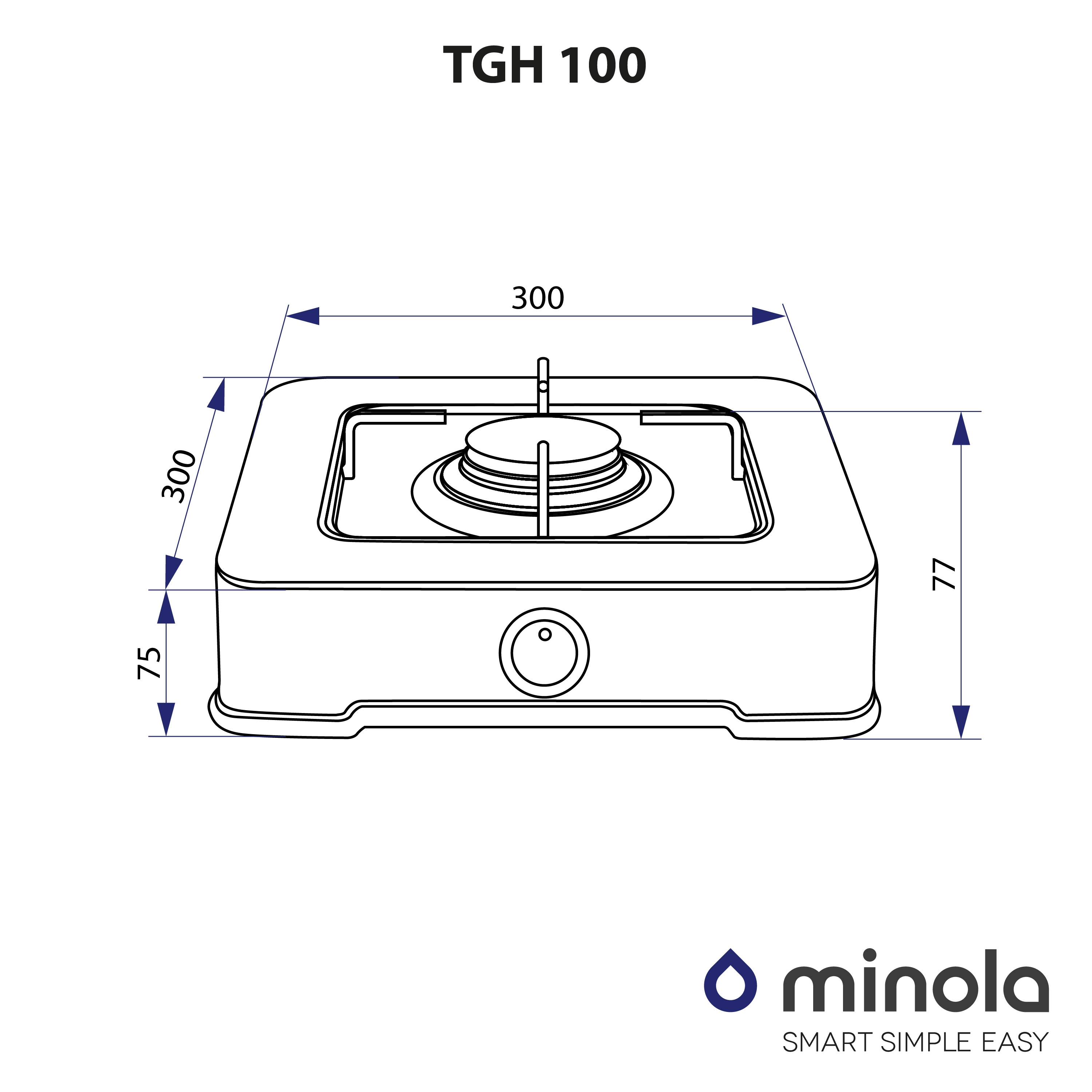 Плита настільна Minola TGH 100 BL інструкція - зображення 6