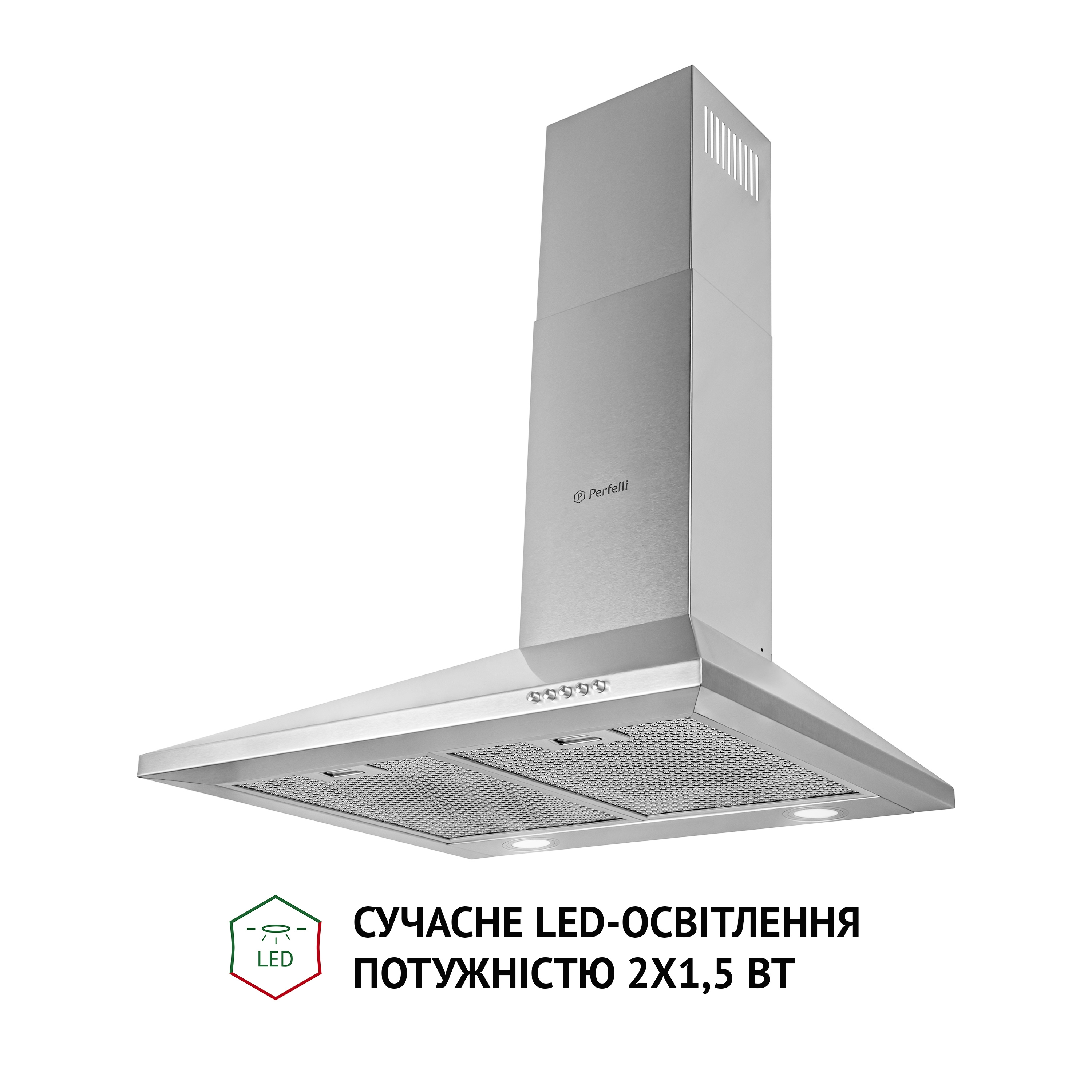 в продаже Вытяжка купольная  Perfelli K 6610 I 1000 LED - фото 3