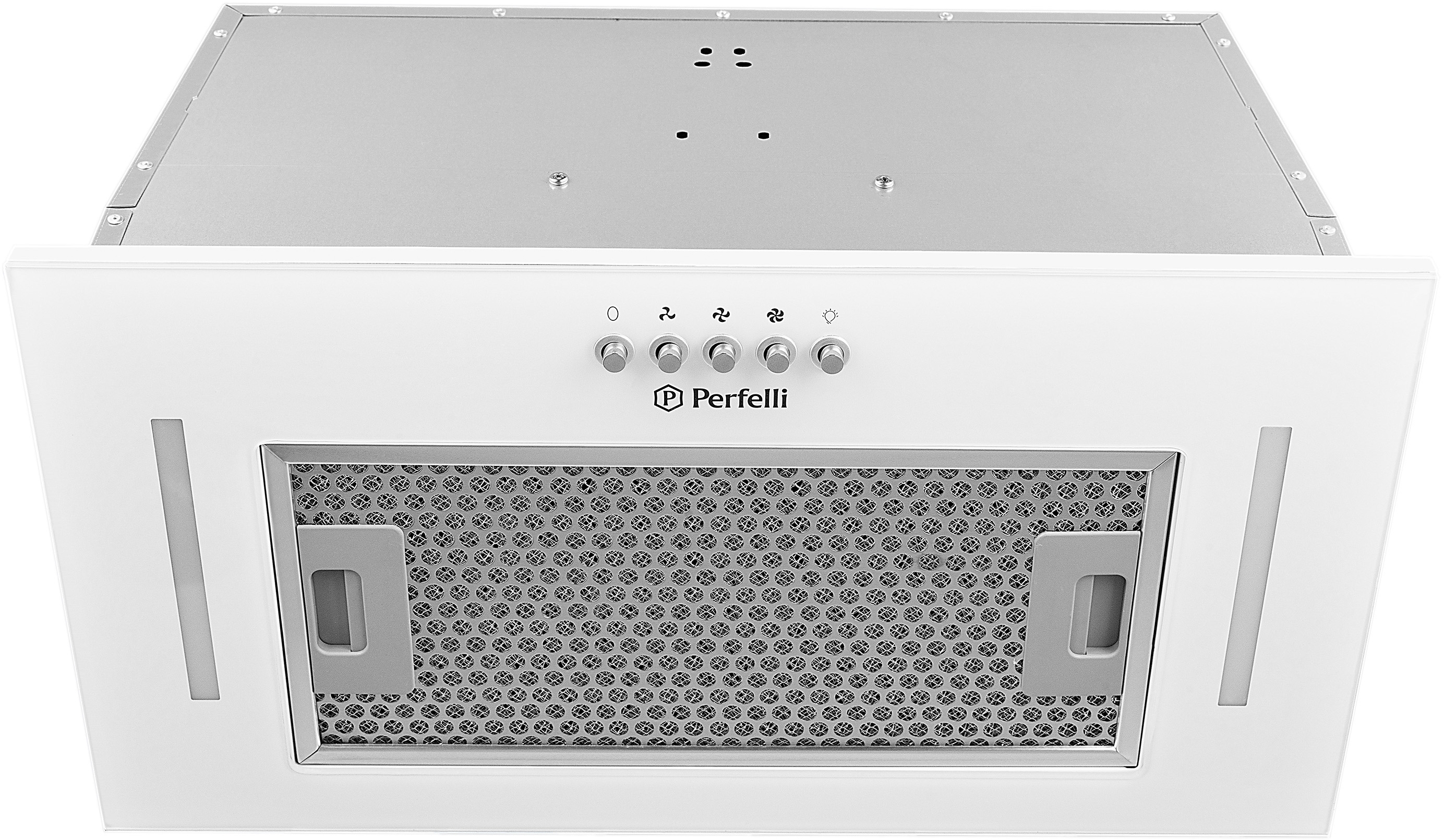 Вытяжка Perfelli с алюминиевым фильтром Perfelli BI 5684 WH 1000 LED