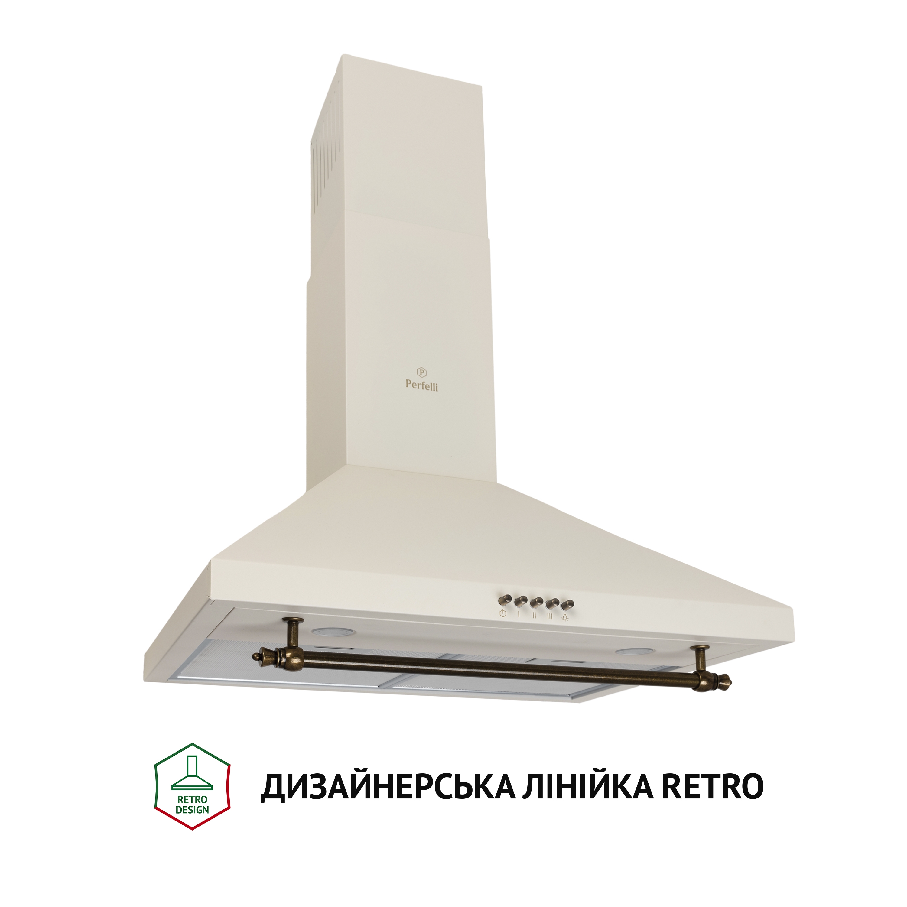 Витяжка купольна  Perfelli K 6432 IV 850 LED RETRO ціна 0 грн - фотографія 2