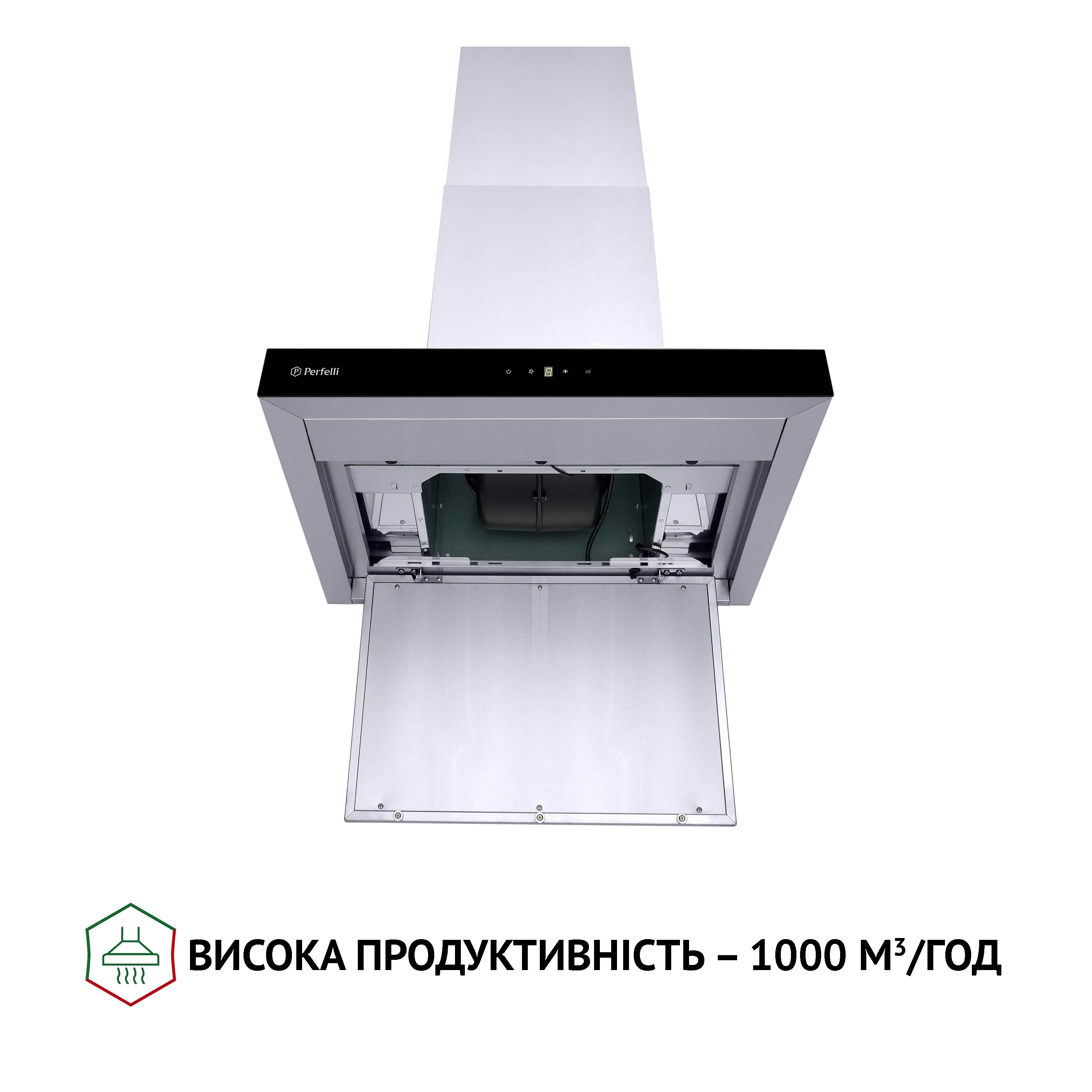 Витяжка декоративна Т-подібна  Perfelli TS 6635 I/BL 1000 LED характеристики - фотографія 7