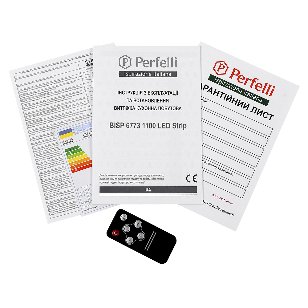 Вытяжка полновстраиваемая  Perfelli BISP 6773 WH 1100 LED Strip обзор - фото 11