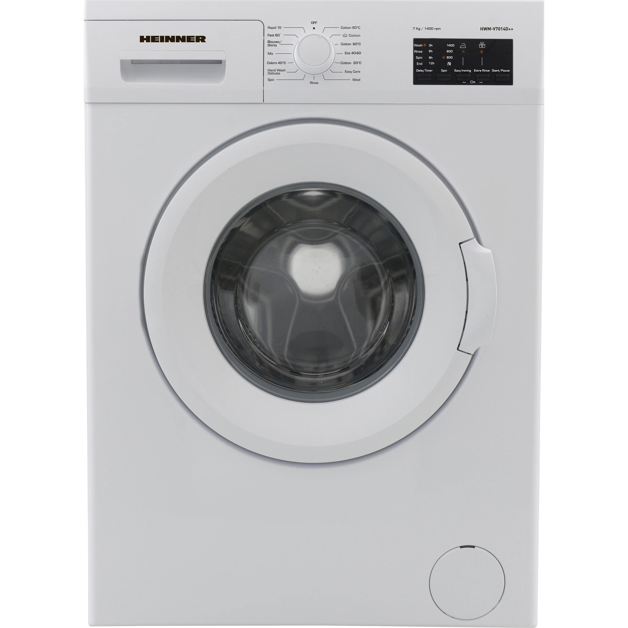 Турецька пральна машина HEINNER HWM-V7014D++