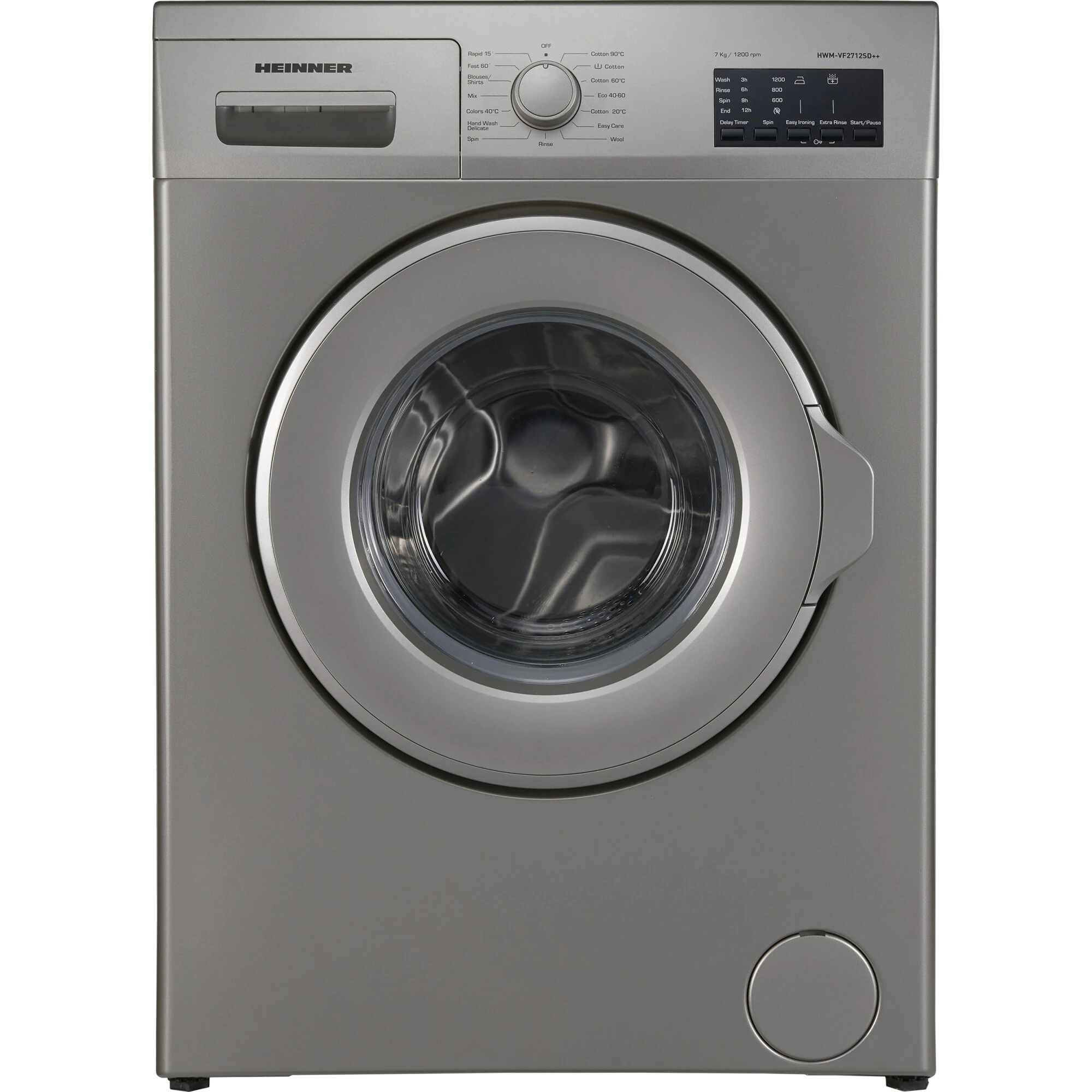 Турецька пральна машина HEINNER HWM-VF2712SD++