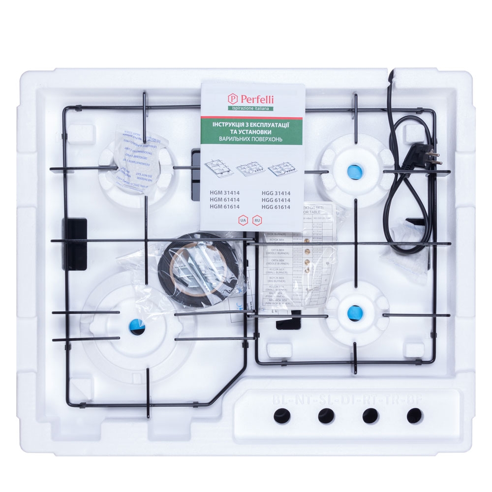Варочная поверхность Perfelli HGG 61414 BL внешний вид - фото 9