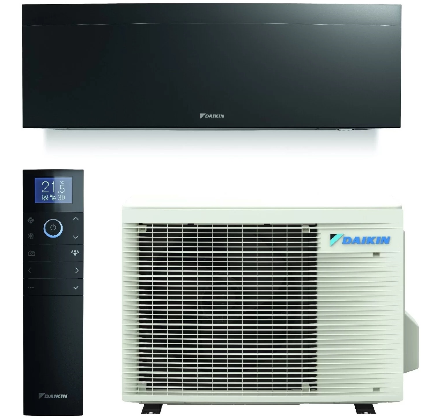 Daikin Emura Black FTXJ25AB/RXJ25A