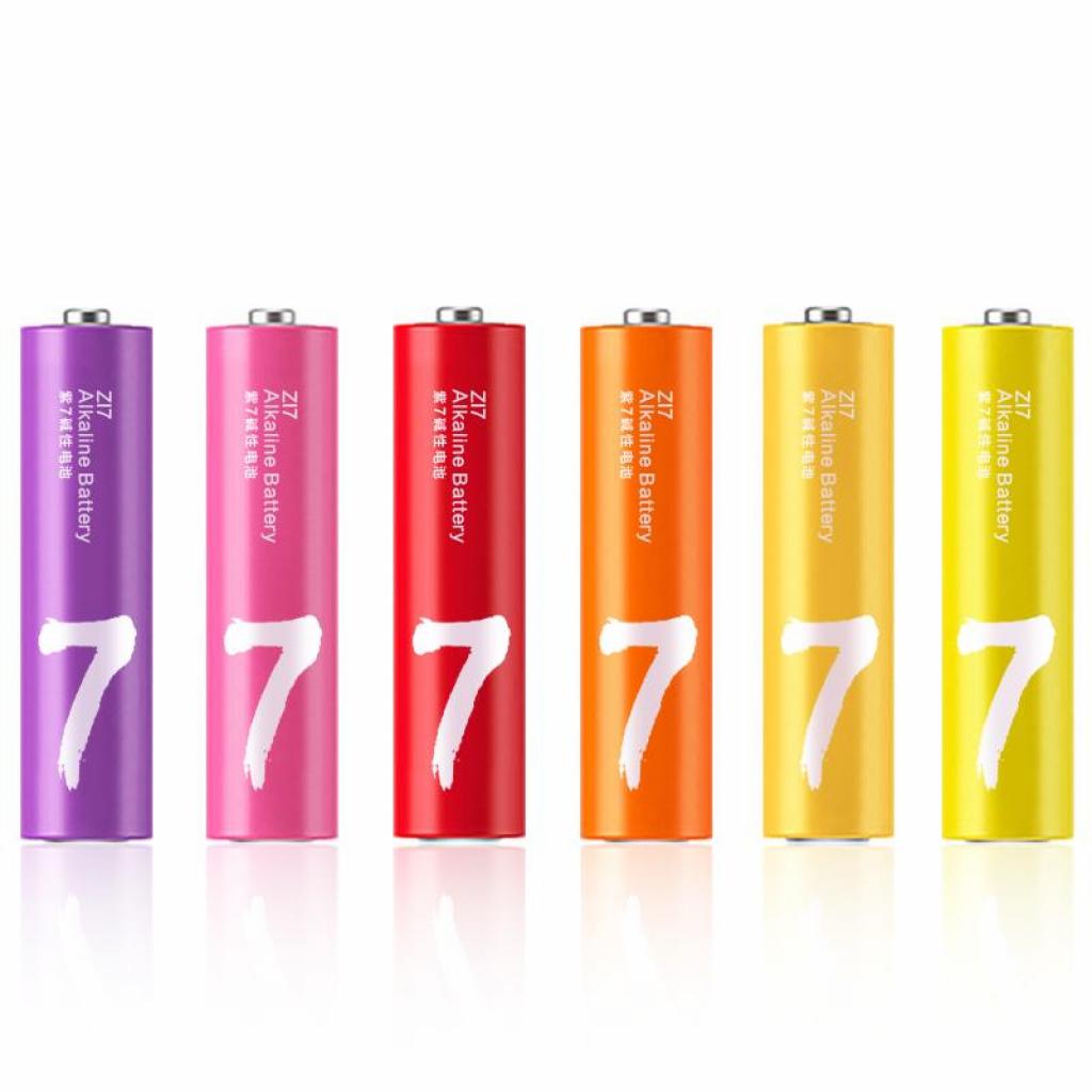 Батарейка ZMI ZI7 Rainbow AAA batteries*24 (P30403) цена 577.50 грн - фотография 2