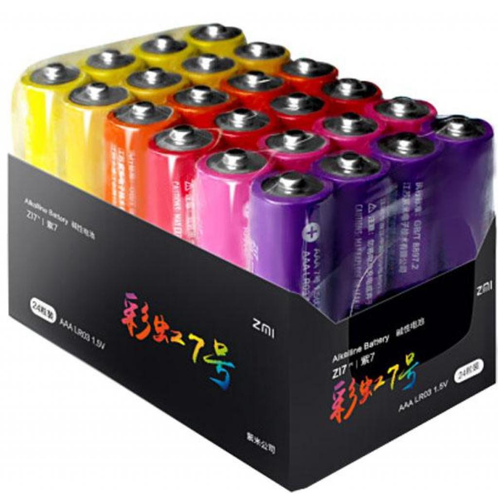 Батарейка ZMI ZI7 Rainbow AAA batteries*24 (P30403) в Кривом Роге