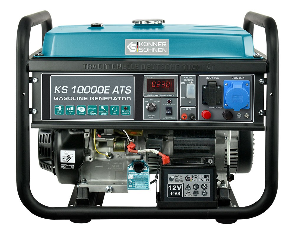 Купити генератор Konner&Sohnen KS 10000E ATS в Кропивницькому