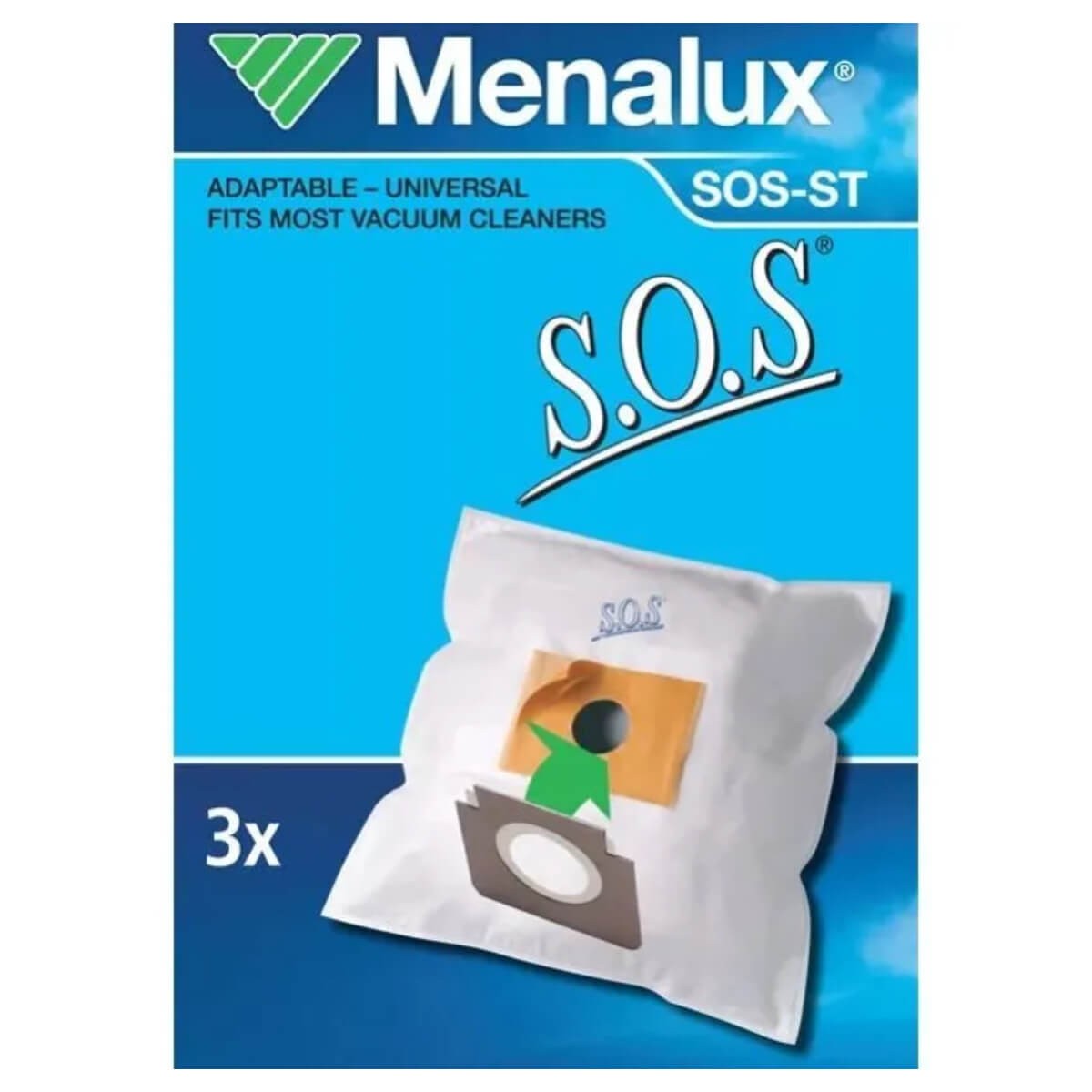 Набор мешков Menalux SOS-ST (3 шт.) цена 199.00 грн - фотография 2