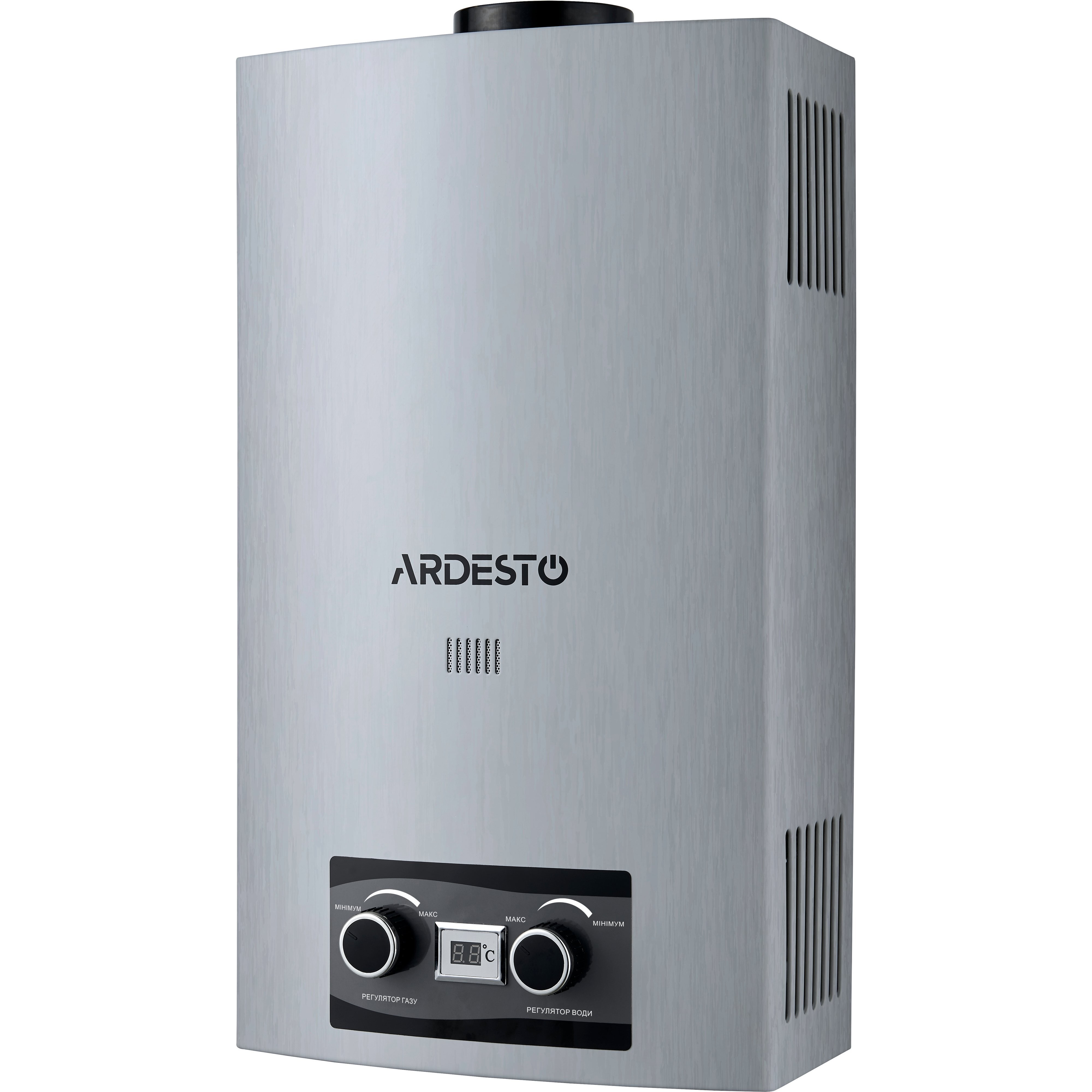 Дымоходная газовая колонка Ardesto X2 (TFGBH-10B-X2-STEEL)