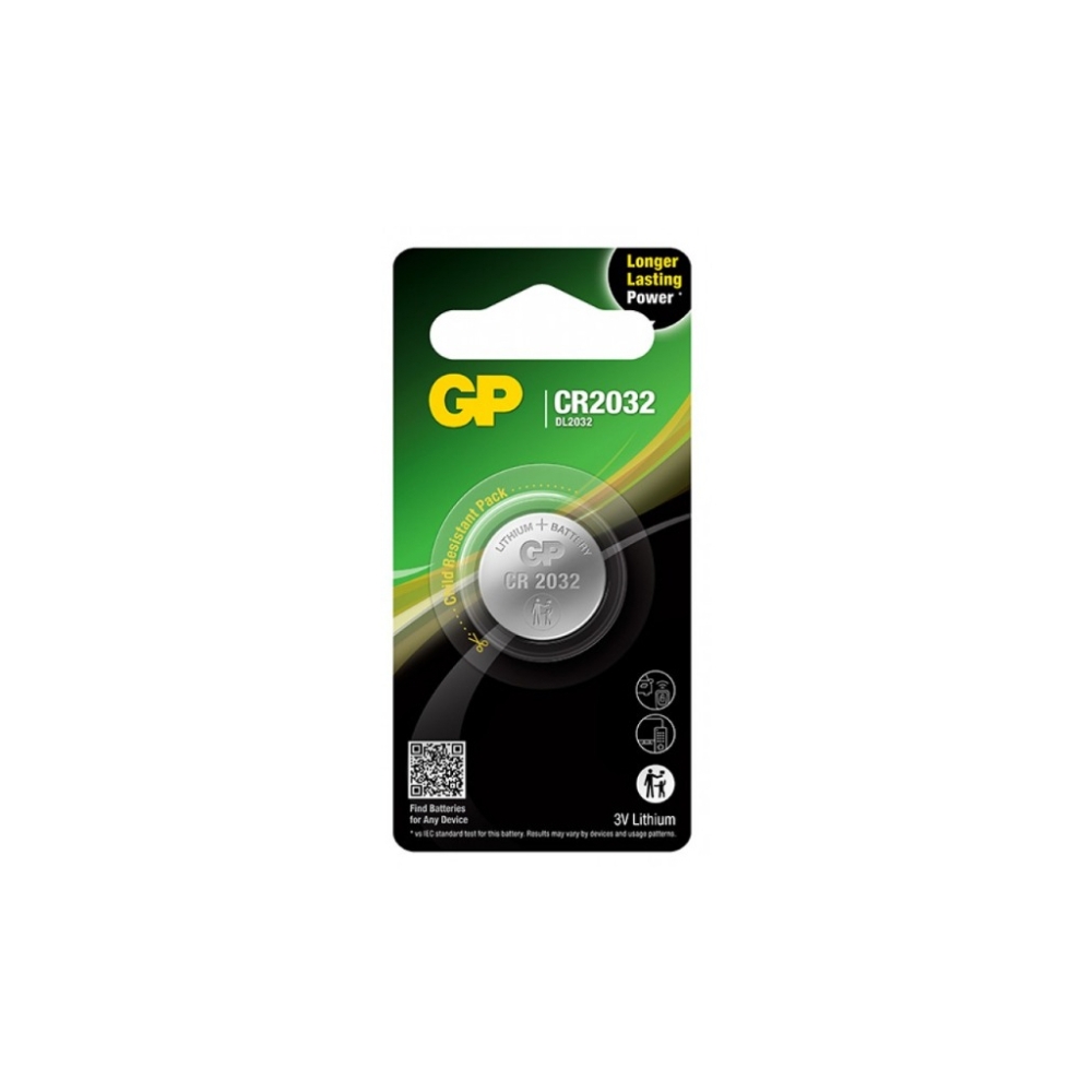 Gp CR2032 3.0V*1 (CR2032-U1/CR2032)