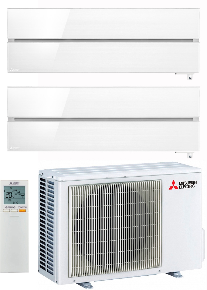 Комплект мульти-спліт системи Mitsubishi Electric MXZ-2F53VF + Premium Inverter MSZ-LN25VG2W *2шт. в інтернет-магазині, головне фото