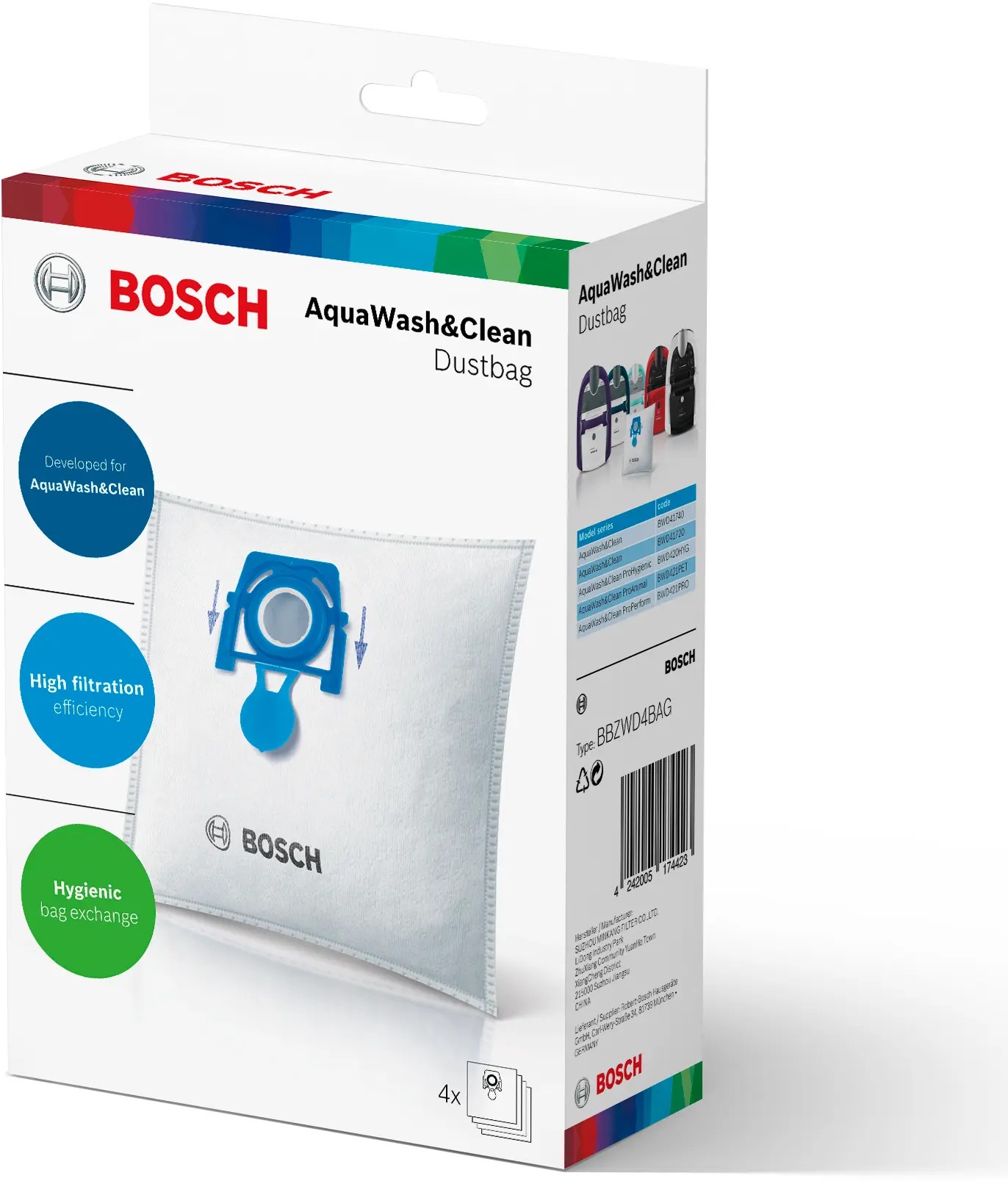 Набір мішків Bosch BBZWD4BAG характеристики - фотографія 7