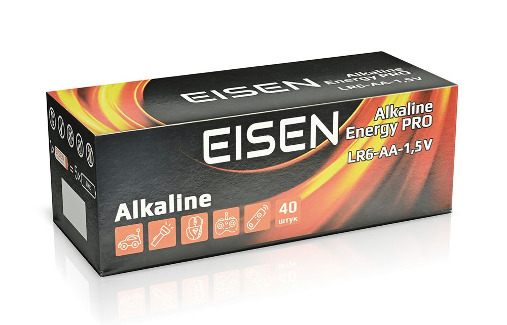 Батарейка Eisen Energy Alkaline PRO LR6 (AA) 2шт. инструкция - изображение 6