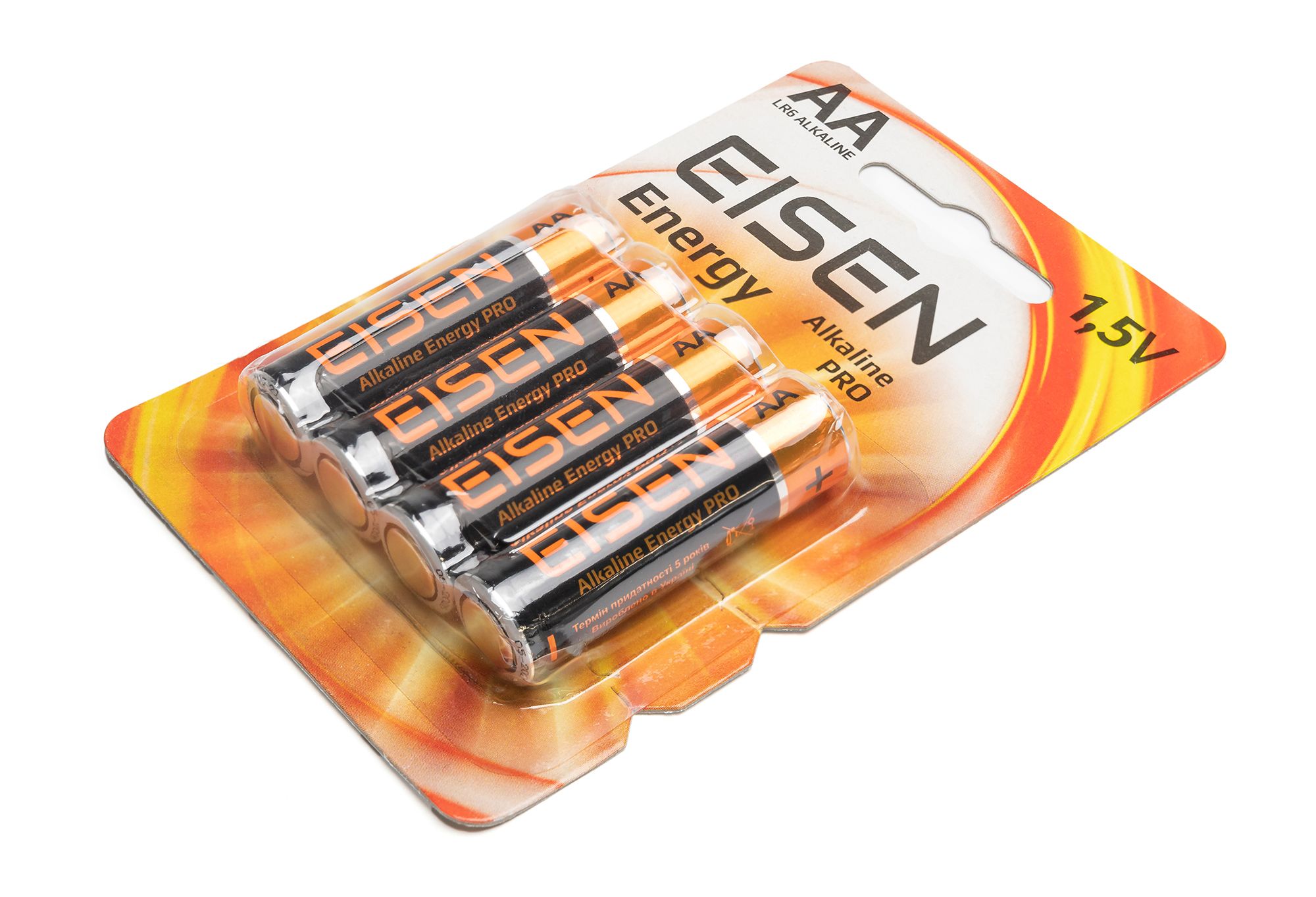 Батарейка Eisen Energy Alkaline PRO LR6 (AA) 4шт. ціна 54 грн - фотографія 2